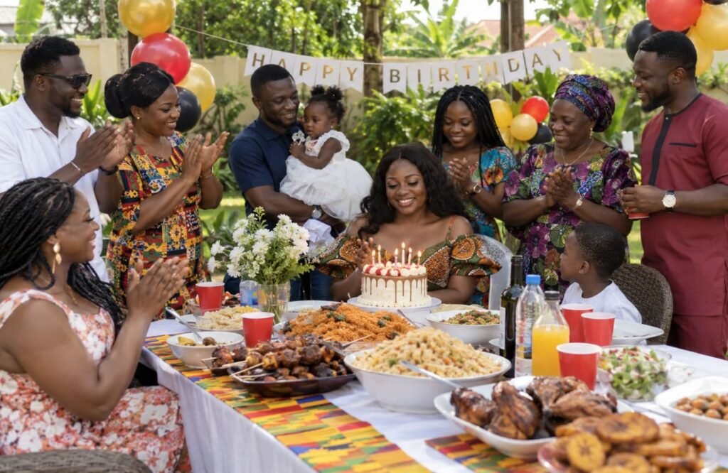 Ghanian Birthday Party