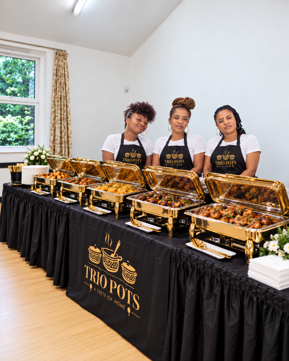 Trio Pots Buffet Catering Team (1)